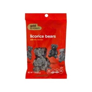 slide 1 of 1, CVS Gold Emblem Licorice Bears, 7 oz