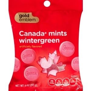 slide 1 of 1, CVS Gold Emblem Canada Mints, Wintergreen, 4 oz; 113 gram