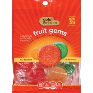 slide 1 of 1, CVS Gold Emblem Fruit Gems, 3.25 oz