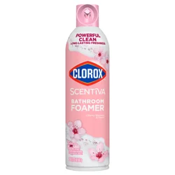 Clorox Scentiva Cherry Blossom & Peach Bathroom Foamer