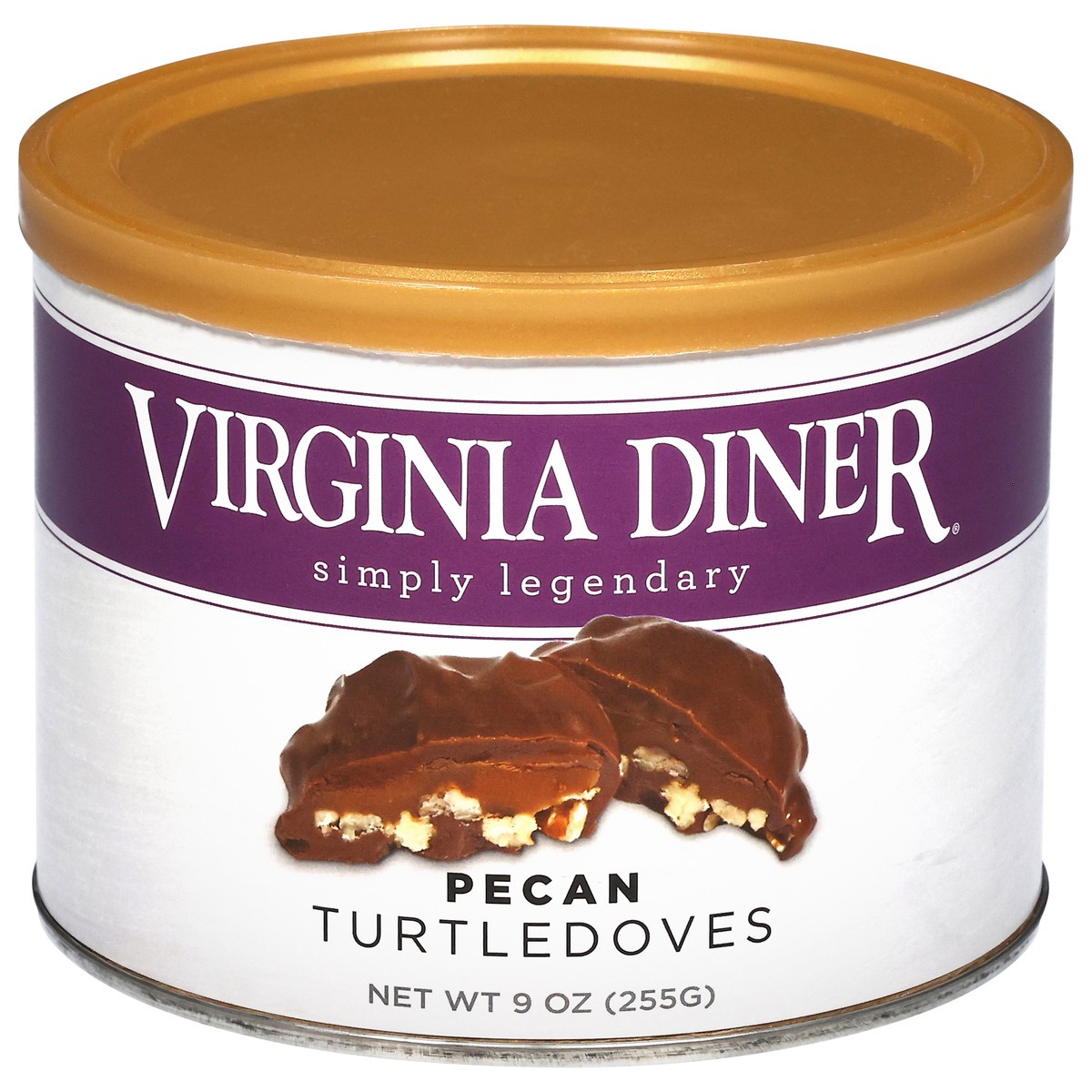slide 12 of 13, Virginia Diner Pecan Turtledoves 9 oz, 9 oz