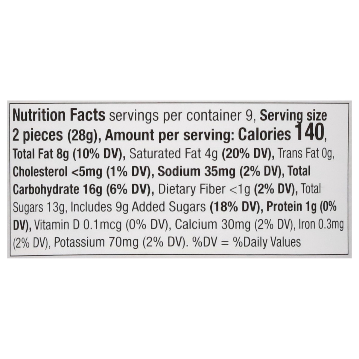 slide 13 of 13, Virginia Diner Pecan Turtledoves 9 oz, 9 oz