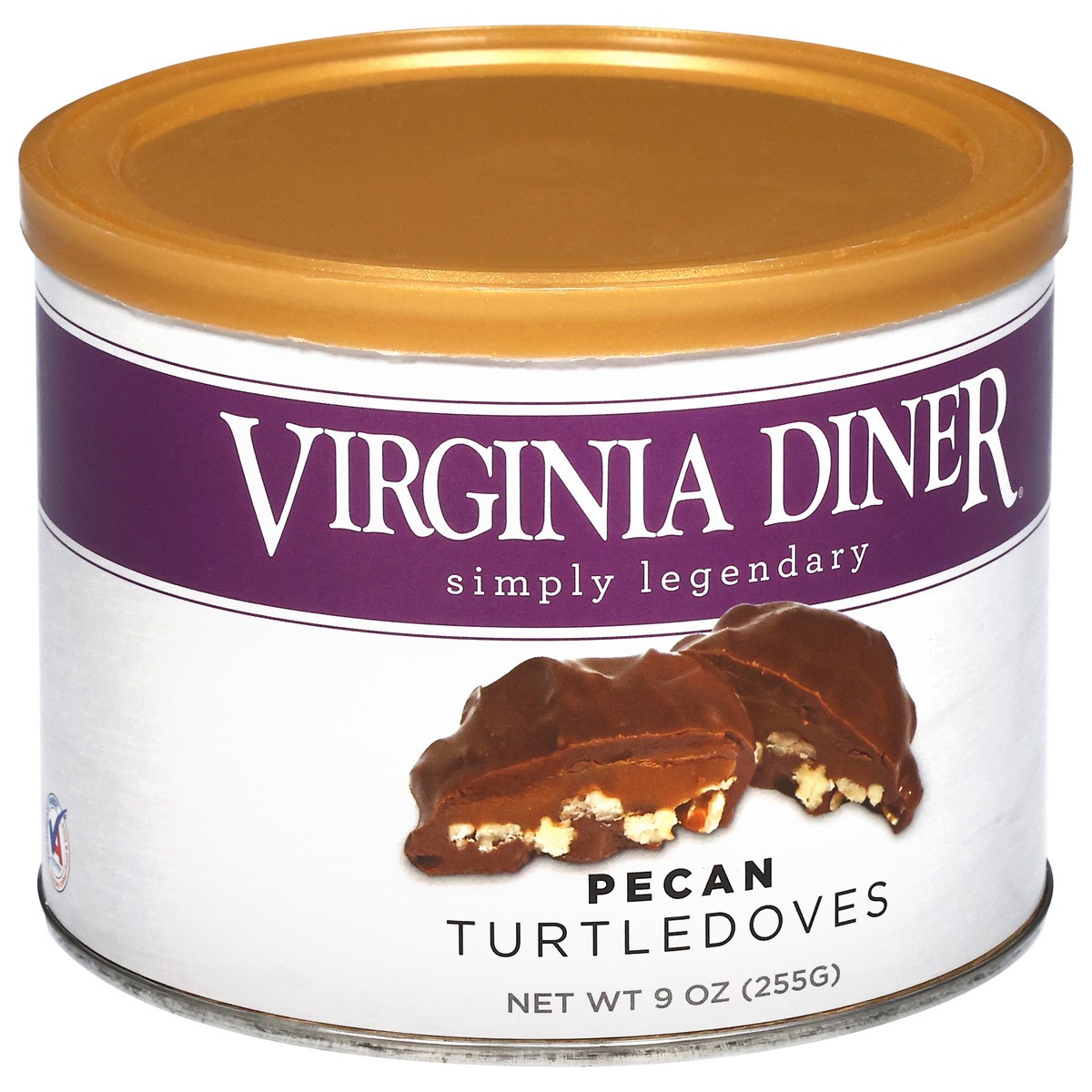 slide 7 of 13, Virginia Diner Pecan Turtledoves 9 oz, 9 oz