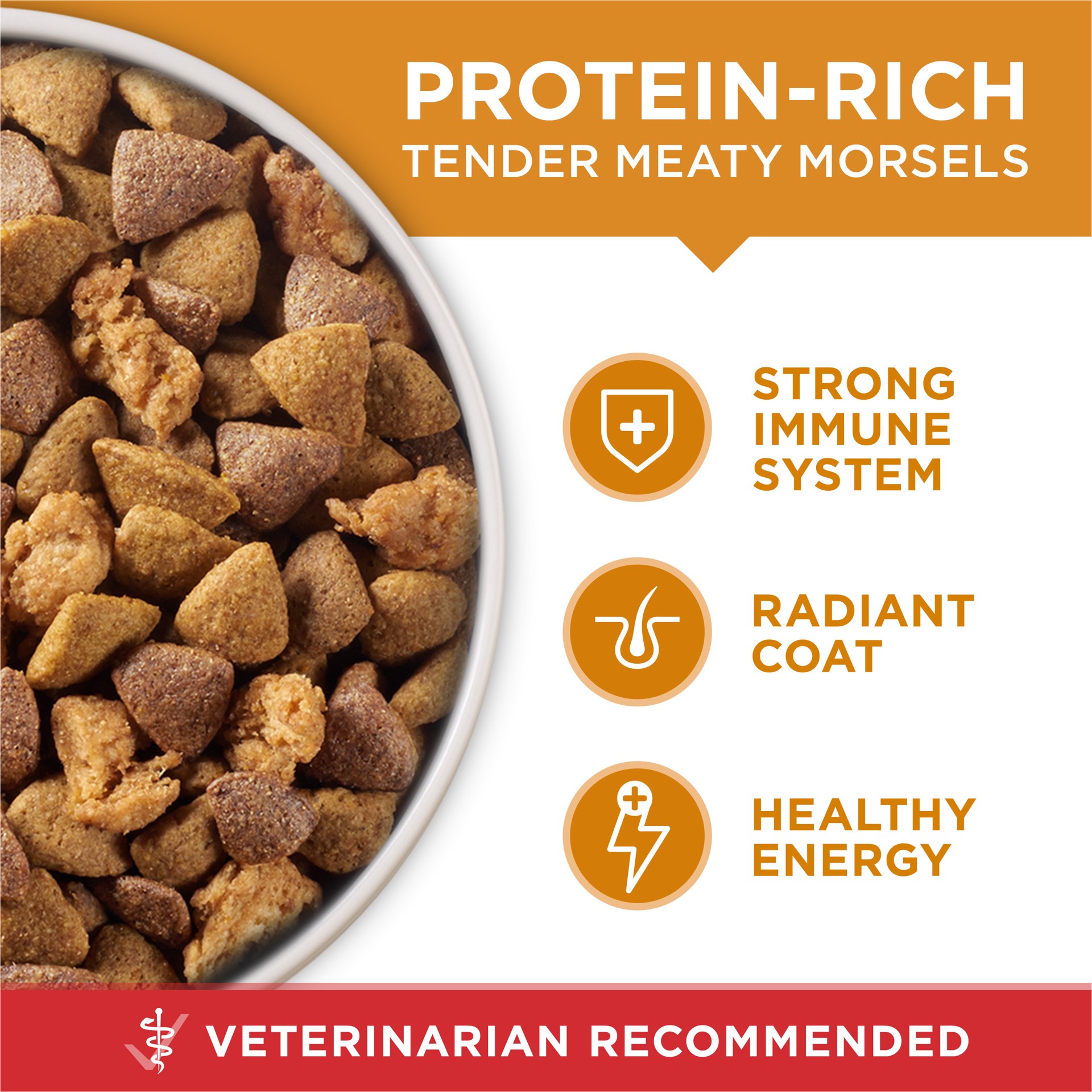 slide 9 of 9, ONE Purina ONE Chicken and Rice Formula Dry Dog Food, 40 lb