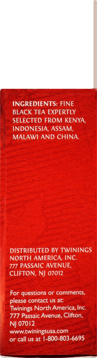 slide 10 of 12, Twinings of London English Breakfast Tea Trial Pack Tea Bags Flavourful Caffeinated for Energy Pure Black Tea, 4 Ea, 4 ct