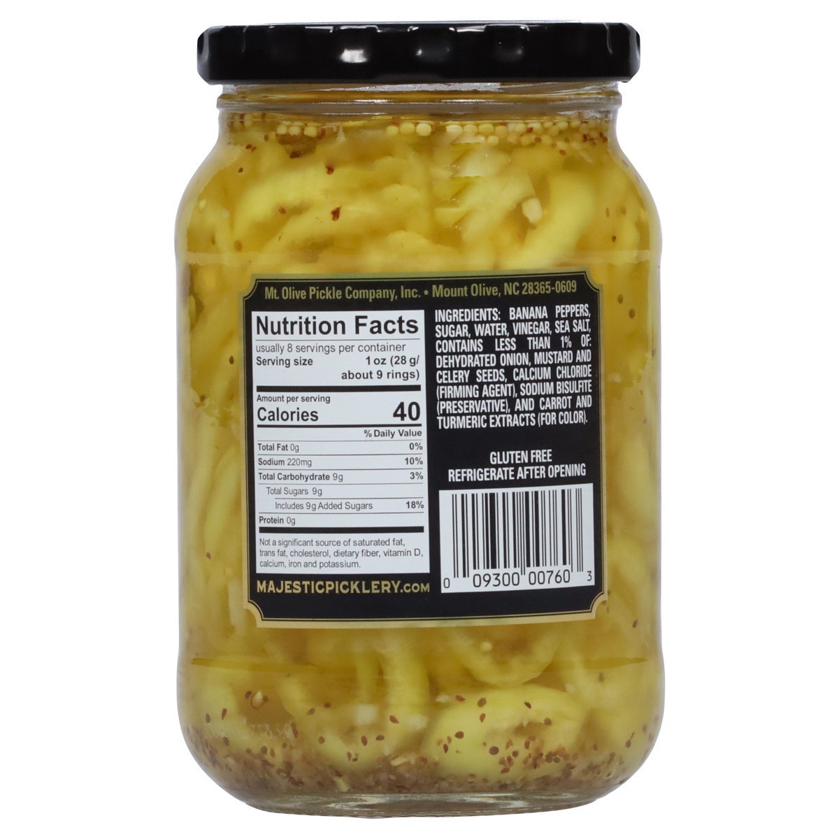 slide 2 of 14, Mt Olive Banana Pepper Ring, 16 fl oz
