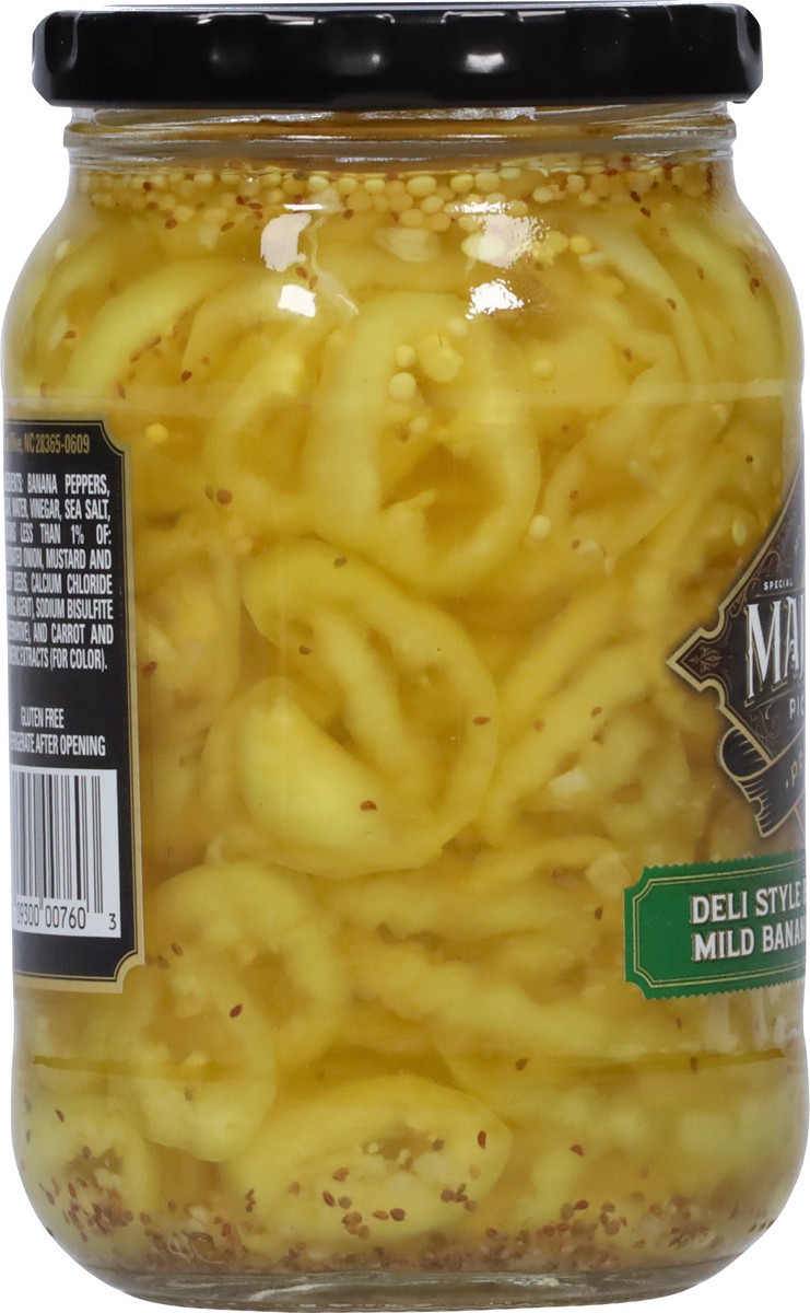 slide 11 of 14, Mt Olive Banana Pepper Ring, 16 fl oz