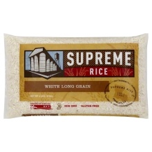 slide 1 of 1, Supreme Long Grain White Rice, 32 oz