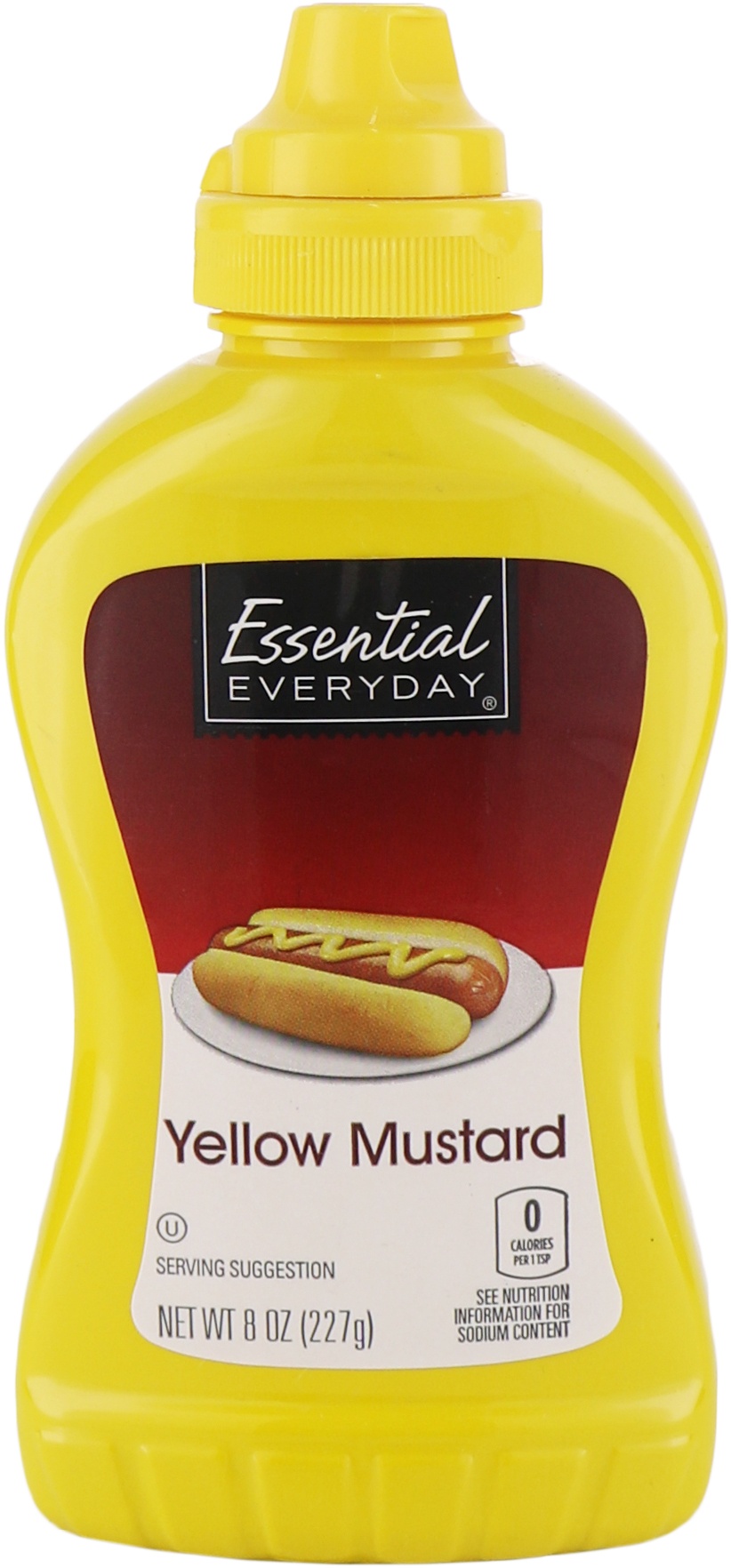 slide 1 of 1, Essential Everyday Mustard, Squeeze, 8 oz