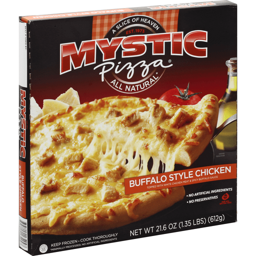 slide 2 of 2, Mystic Pizza Buffalo Chicken Pizza, 21.6 oz