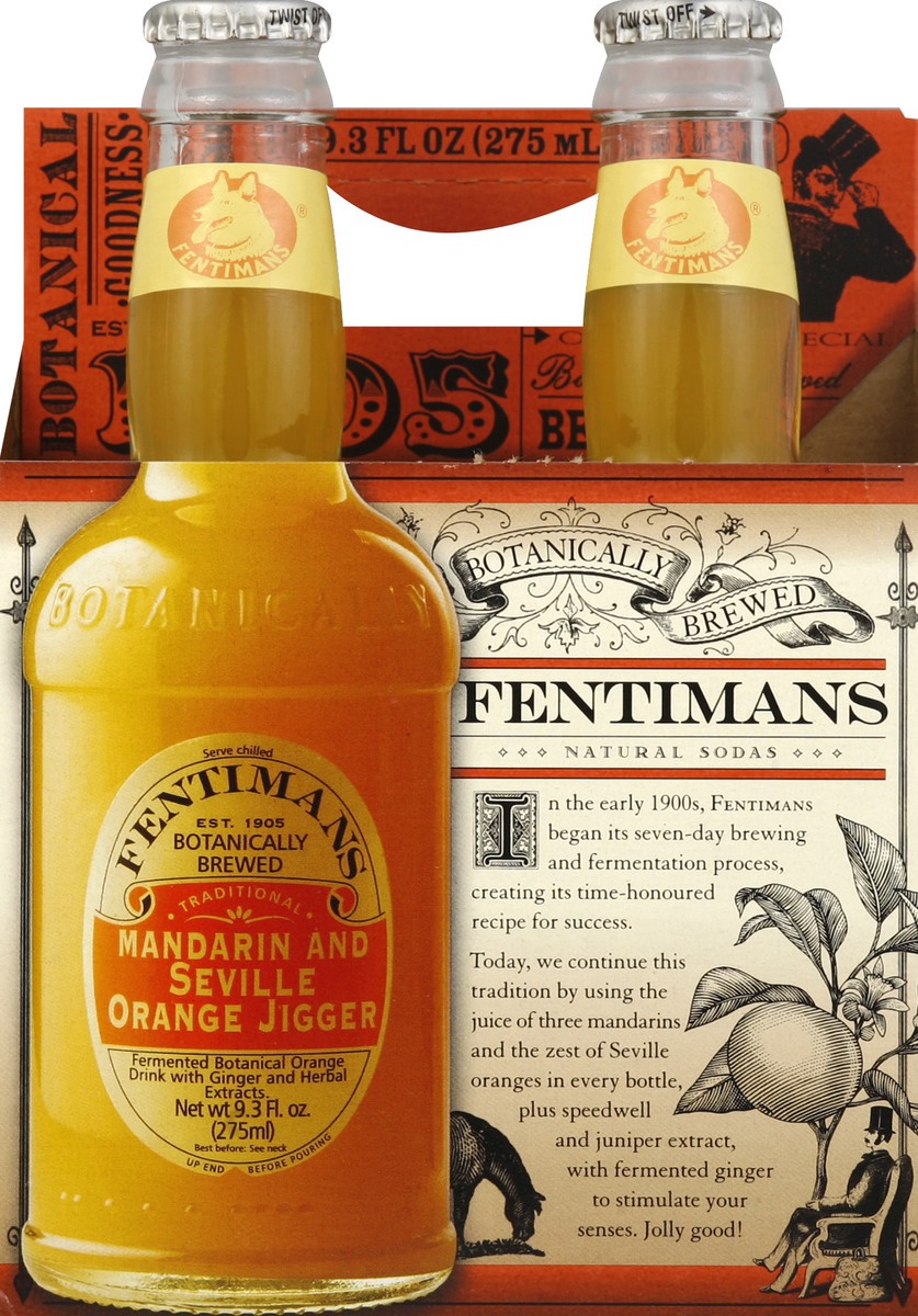 slide 4 of 4, Fentimans Mandarin Seville Orange Jigger, 4 ct; 9.3 fl oz