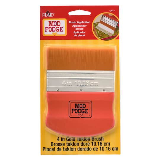 slide 1 of 4, Mod Podge Brush Applicator, 4", 4 in