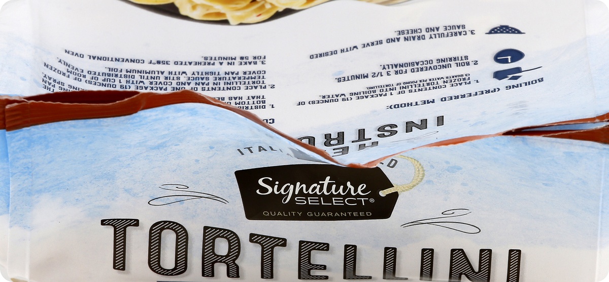 slide 6 of 7, Signature Select Tortellini 19 oz, 19 oz
