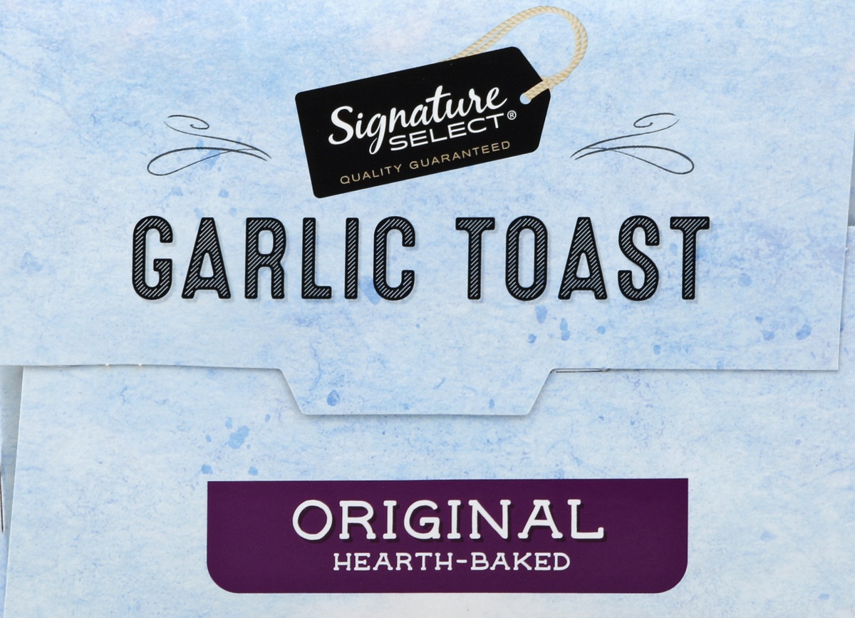 slide 5 of 5, Signature Select Garlic Toast, 8 ct