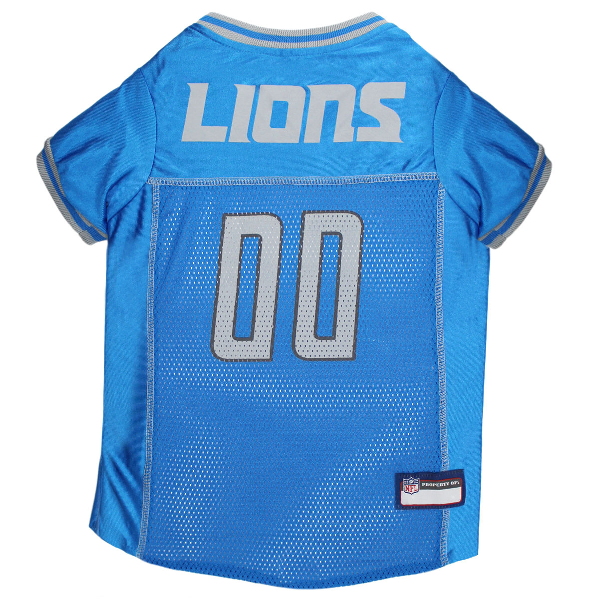 slide 2 of 2, Pets First Detroit Lions Mesh Jersey, XX-Large, xxlarge