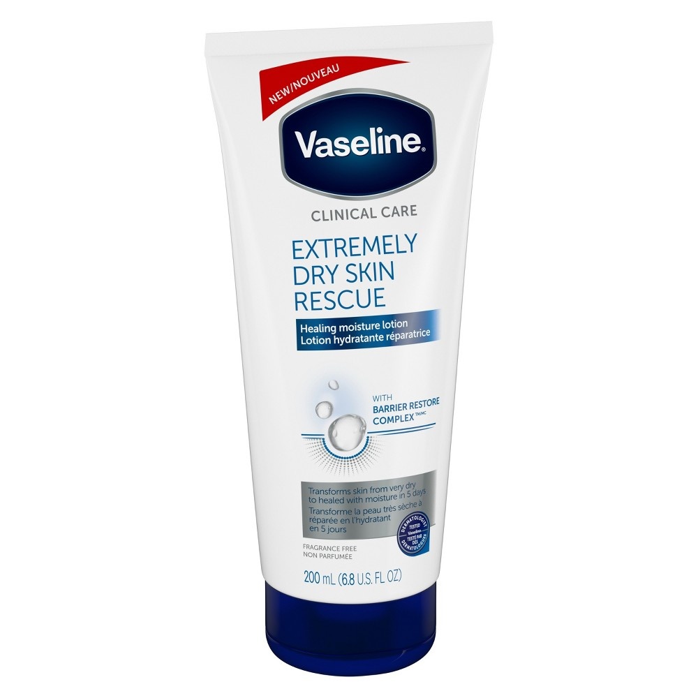 slide 4 of 4, Vaseline Clinical Care Extremely Dry Skin Rescue, 6.8 fl oz