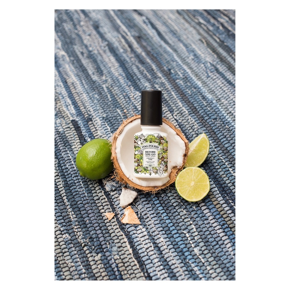 slide 3 of 4, Poo-Pourri Target Exclusive Toilet Spray Coconut Lime, 2 oz