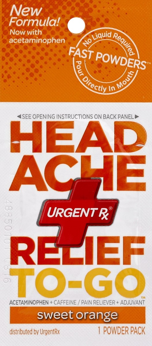 slide 2 of 2, UrgentRx Headache Relief 1 ea, 1 ct