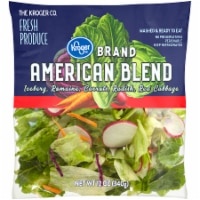 slide 1 of 1, Fresh Selections American Blend Salad, 12 oz