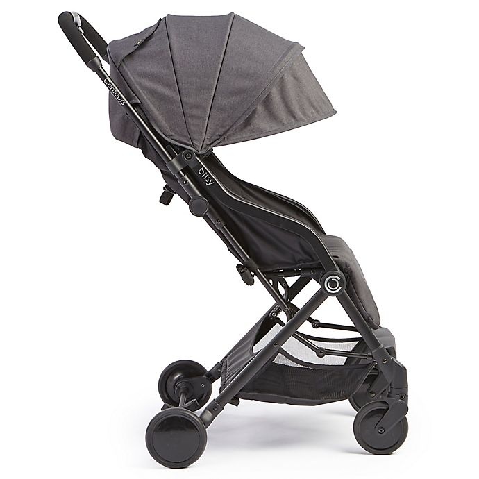 slide 2 of 5, Contours Bitsy Compact Fold Stroller - Midnight, 1 ct