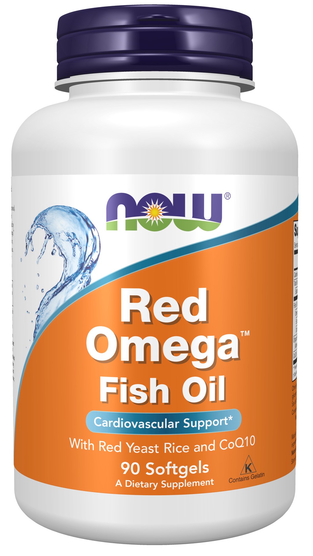 slide 1 of 3, NOW Red Omega™ Fish Oil - 90 Softgels, 90 ct