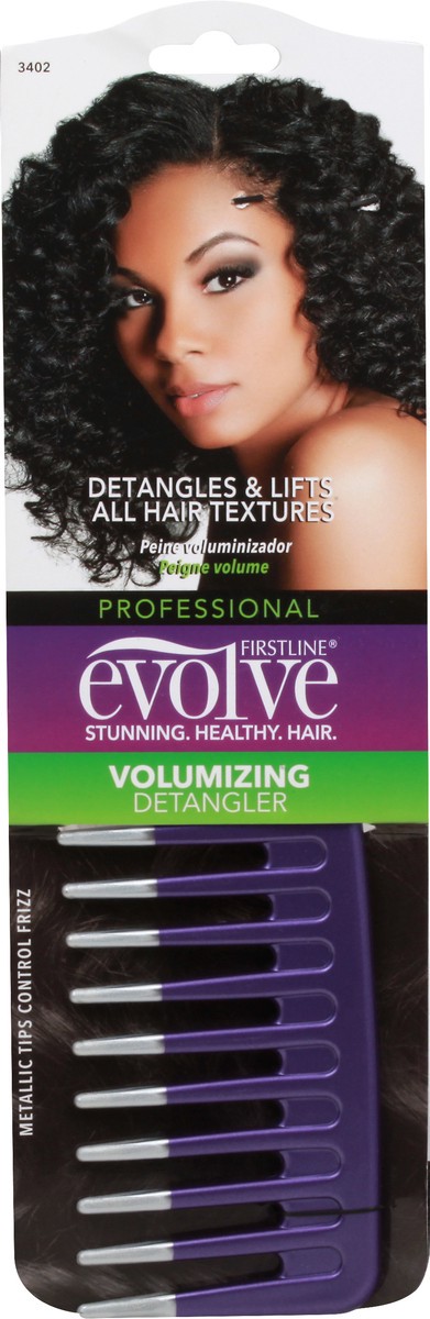 slide 1 of 7, Evolve Professional Volumizing Detangler Comb 1 ea, 1 ct