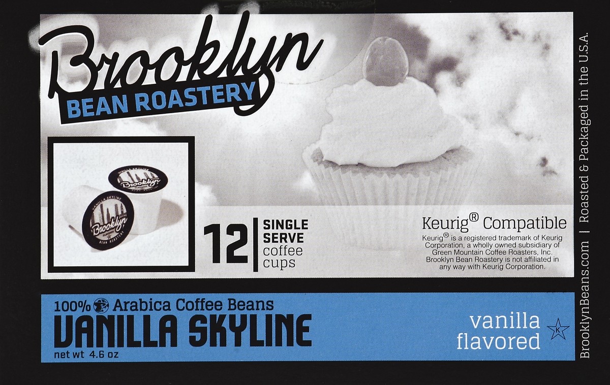 slide 4 of 4, Brooklyn Bean Roastery Coffee Vanilla Skyline Single Serve Cups, 4.6 oz