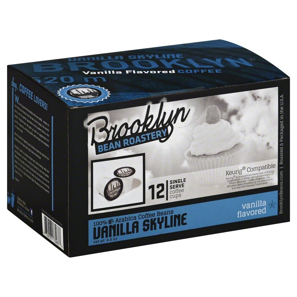 slide 1 of 4, Brooklyn Bean Roastery Coffee Vanilla Skyline Single Serve Cups, 4.6 oz