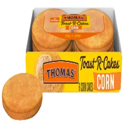 Thomas' Toast-R-Cakes Corn Cakes, 6 count, 7 oz