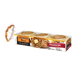 Thomas' Cinnamon Bun English Muffins, 6 count, 13 oz
