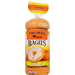 Thomas' Onion Bagels, 6 count, 20 oz