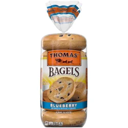 Thomas' Blueberry Bagels, 6 count, 20 oz