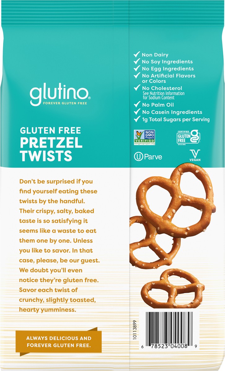 slide 7 of 11, Glutino Gluten Free Pretzel Twists 8.0 oz, 8 oz
