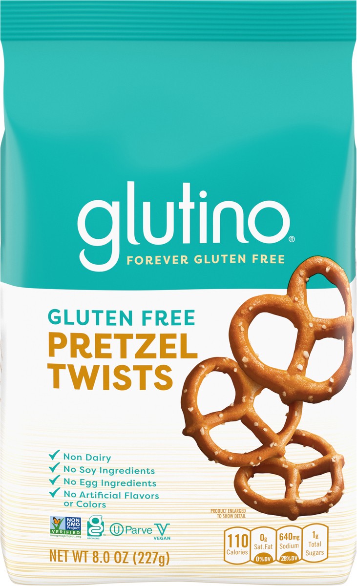 slide 3 of 11, Glutino Gluten Free Pretzel Twists 8.0 oz, 8 oz