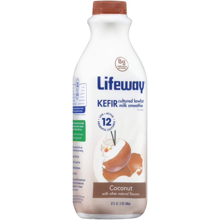 slide 2 of 8, Lifeway Kefir Kefir,Lf,Cccnt Chia, 32 oz