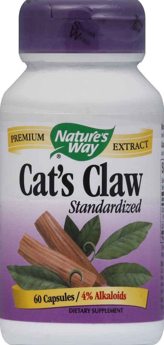 slide 2 of 2, Nature's Way Cat's Claw 60 ea, 60 ct