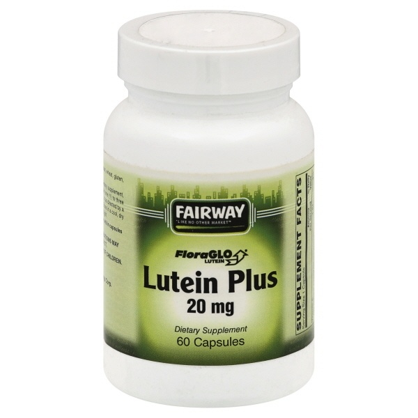 slide 1 of 1, Fairway Lutein with Bilbrry, 60 ct; 20 mg