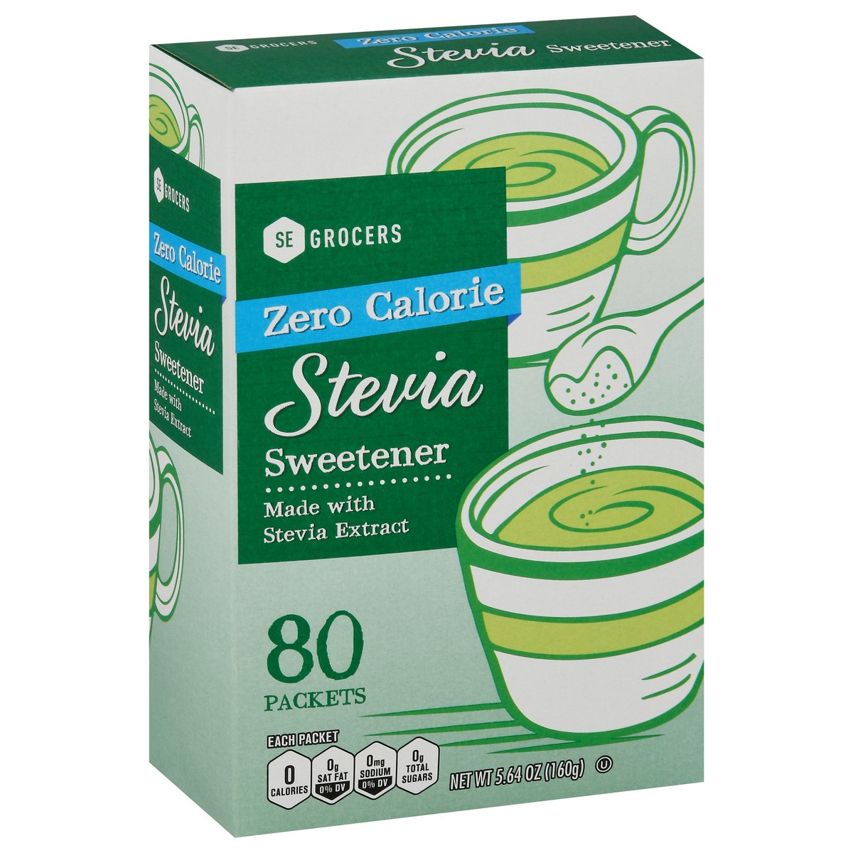 slide 7 of 11, SE Grocers Stevia Box, 80 ct