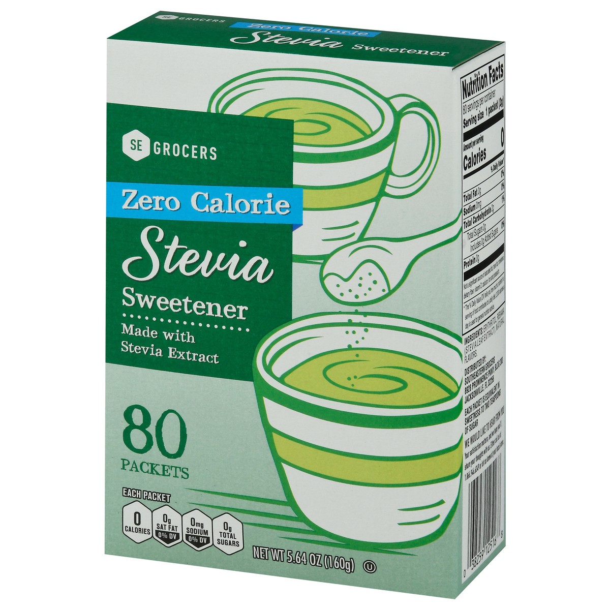 slide 6 of 11, SE Grocers Stevia Box, 80 ct