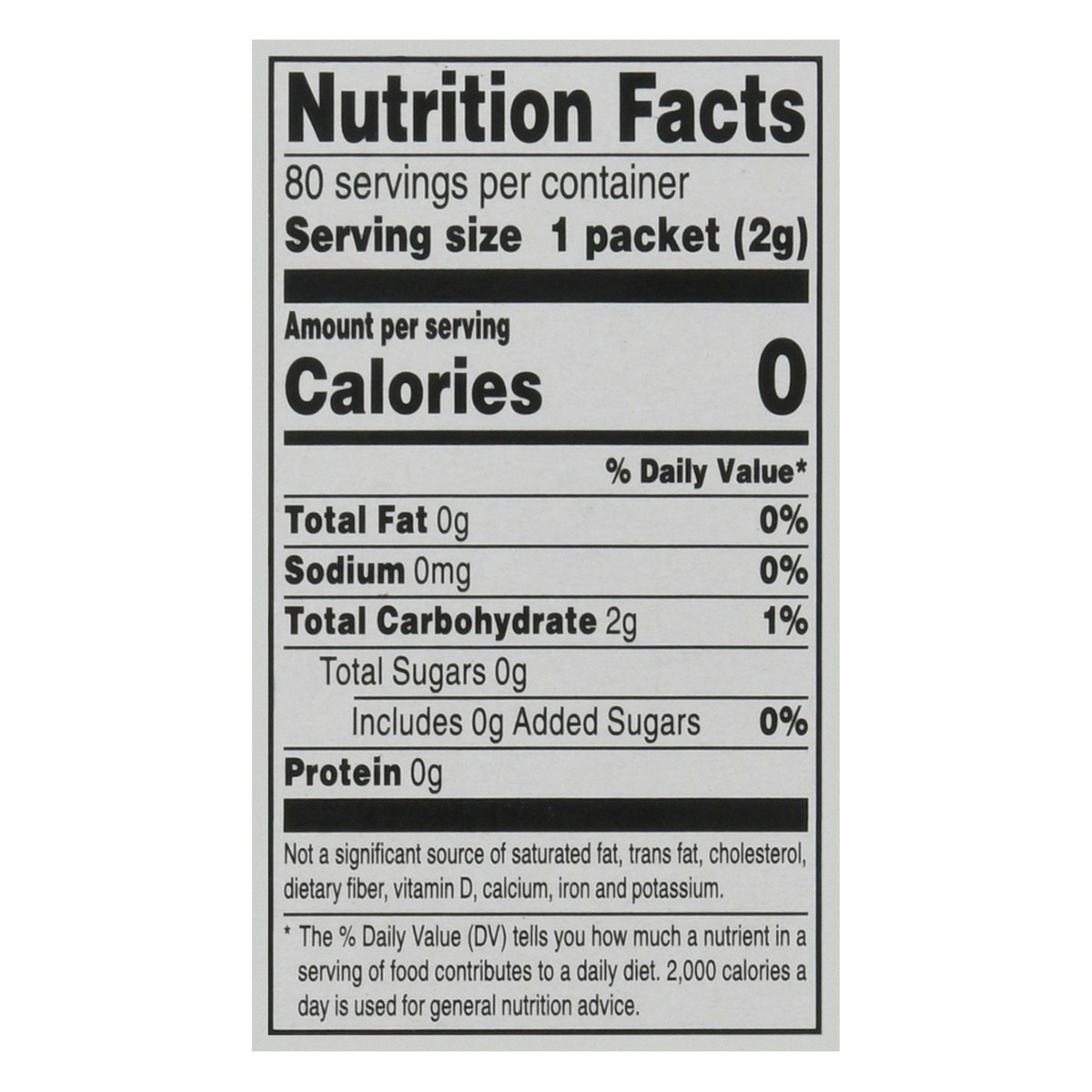 slide 5 of 11, SE Grocers Stevia Box, 80 ct