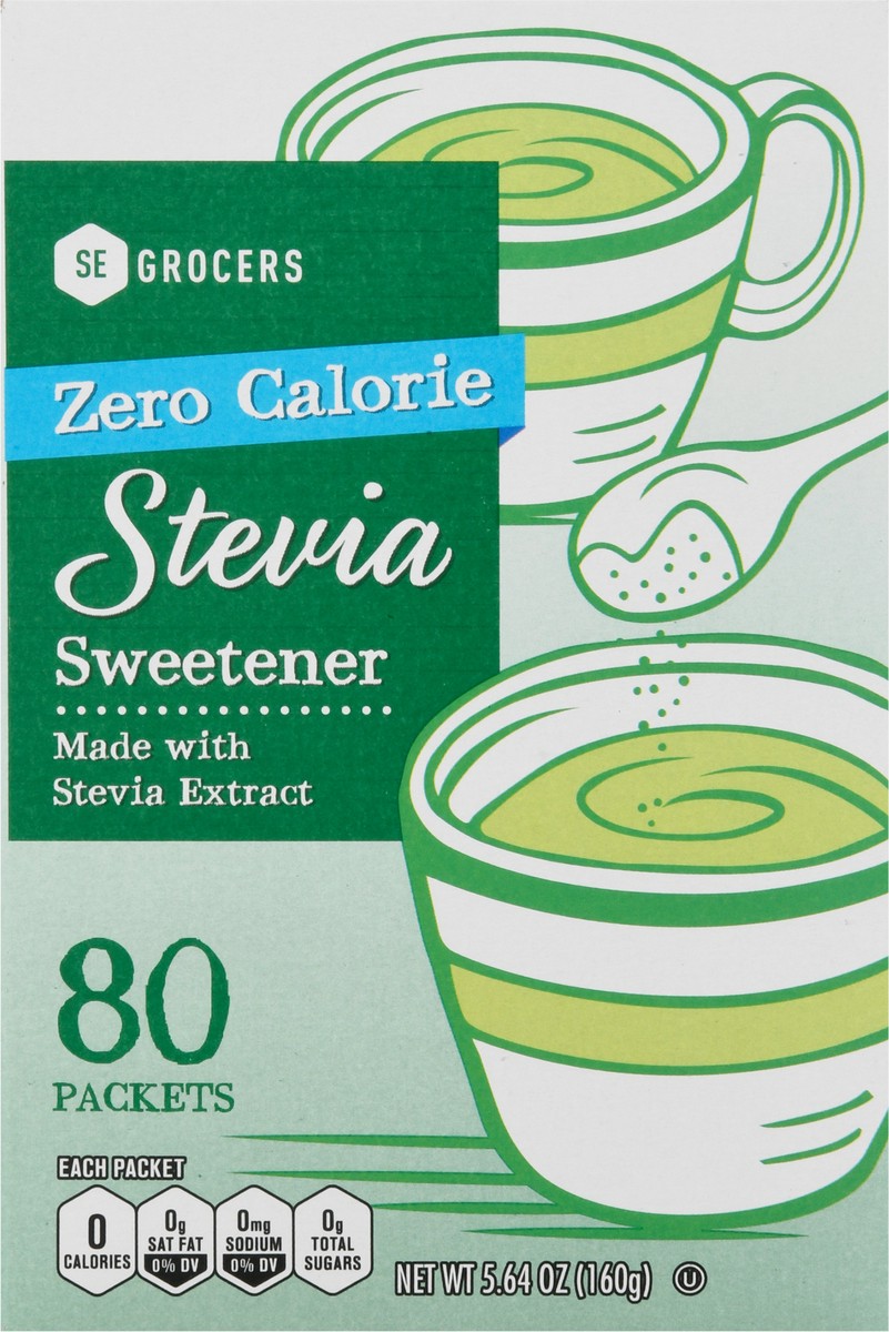 slide 4 of 11, SE Grocers Stevia Box, 80 ct