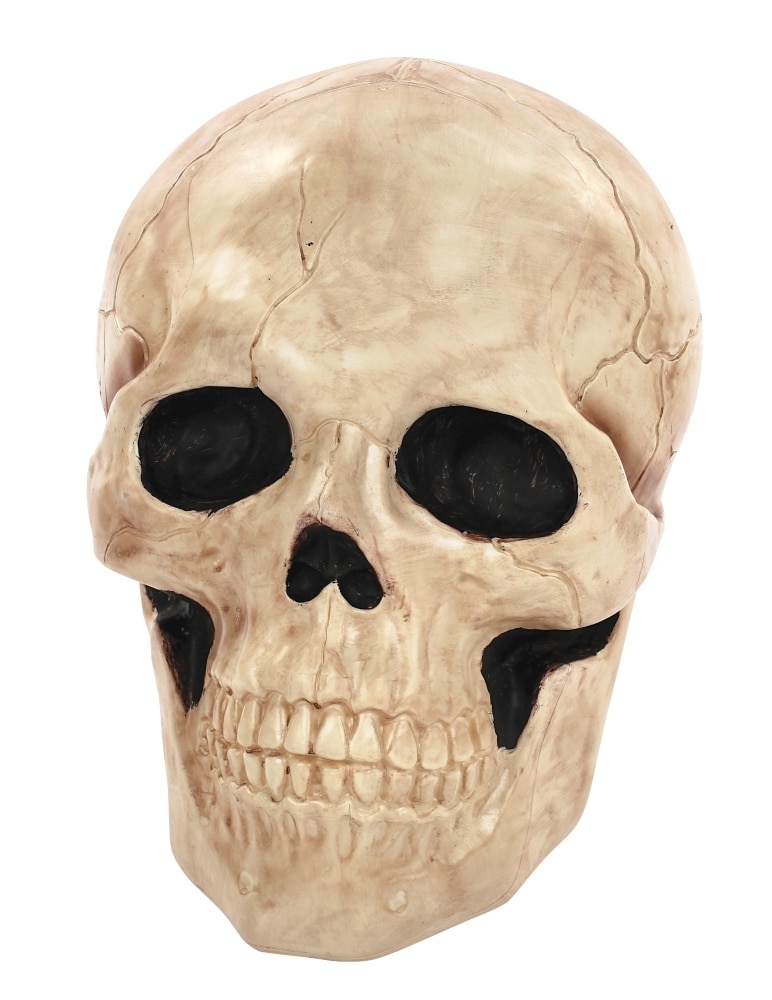 slide 1 of 1, Holiday Home Giant Light Up Skull, 1 ct