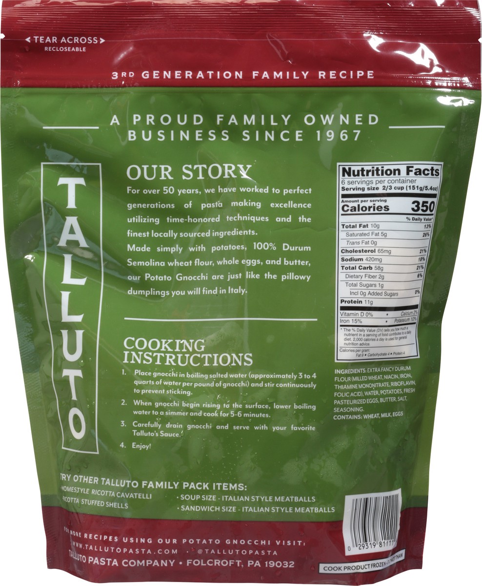 slide 3 of 9, Talluto's Traditional Potato Gnocchi - 32 oz, 32 oz