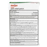 slide 2 of 9, Meijer Super Pain Relief Patch, 60 ct