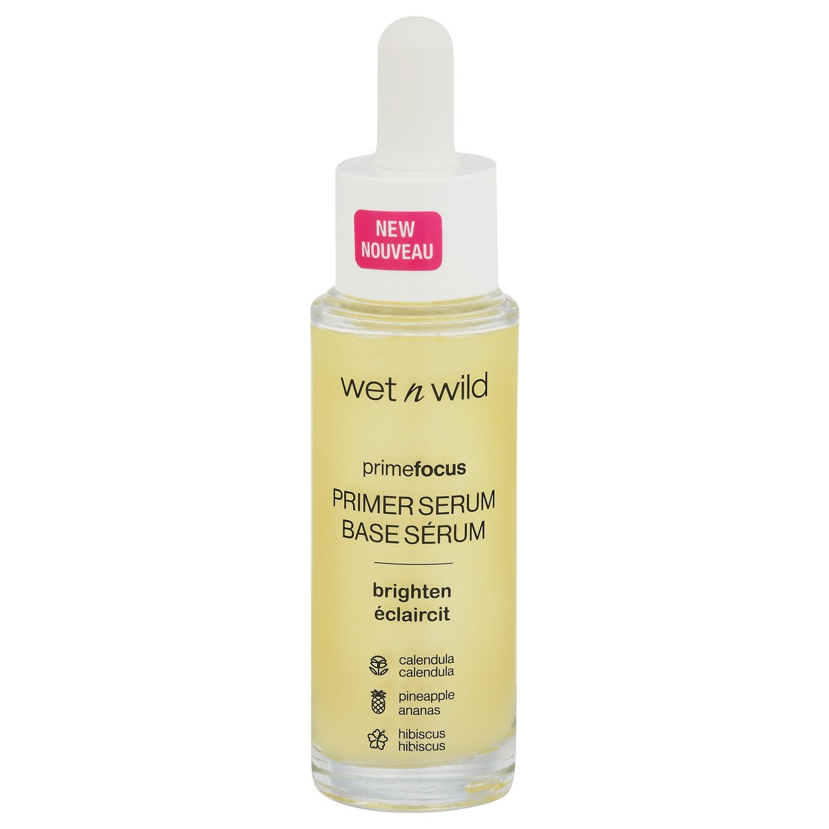 slide 1 of 9, wet n wild PrimeFocus Brighten Primer Serum 1.0 fl oz, 1 fl oz