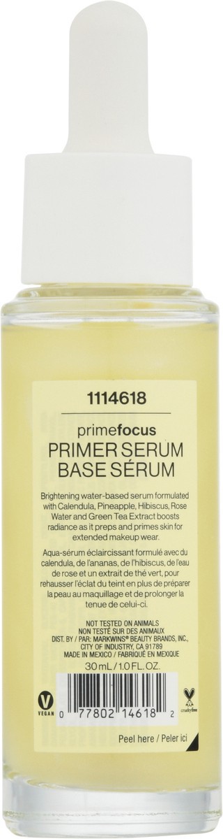slide 6 of 9, wet n wild PrimeFocus Brighten Primer Serum 1.0 fl oz, 1 fl oz