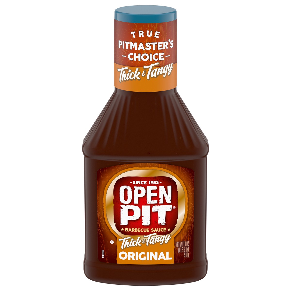slide 1 of 5, Open Pit Thick And Tangy Original Barbecue Sauce 18 oz, 18 oz