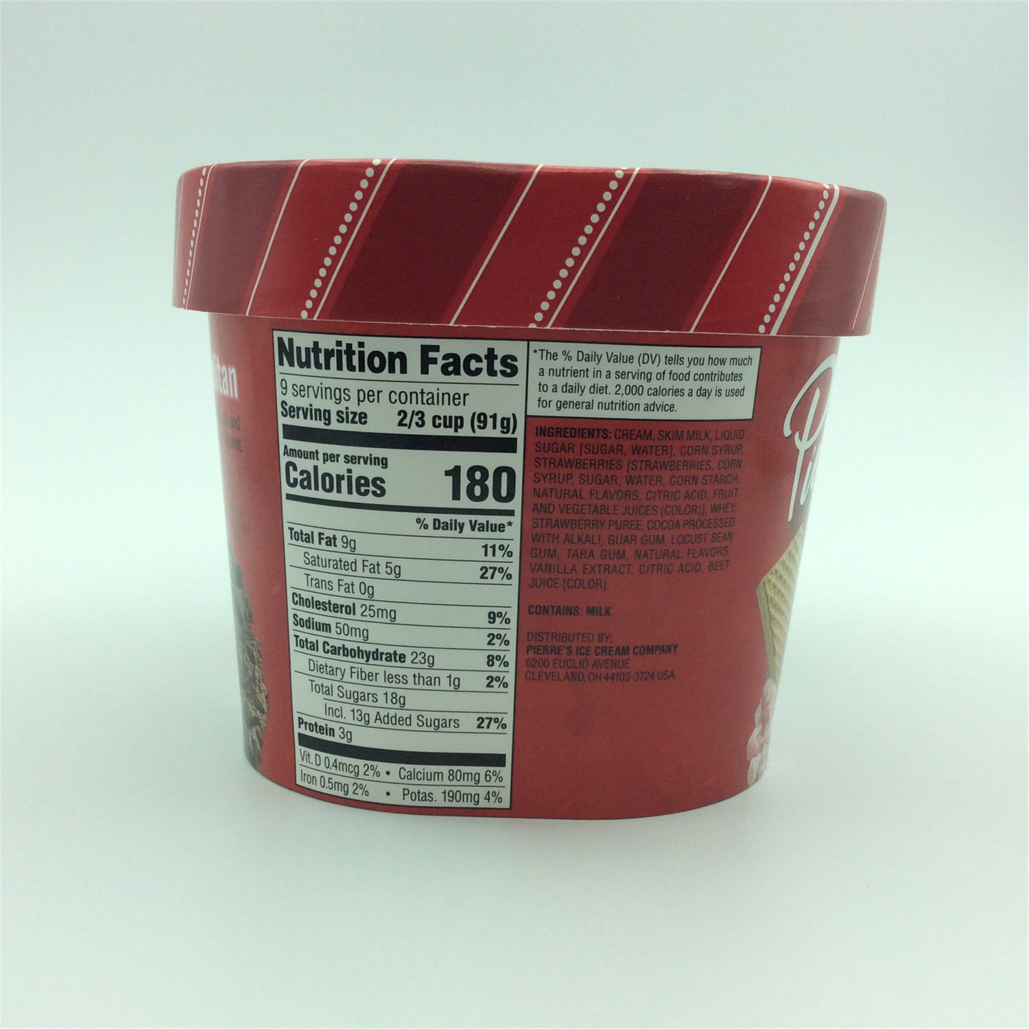 slide 3 of 3, Pierre's Pierres Ice Cream Neopolitan, 48 fl oz