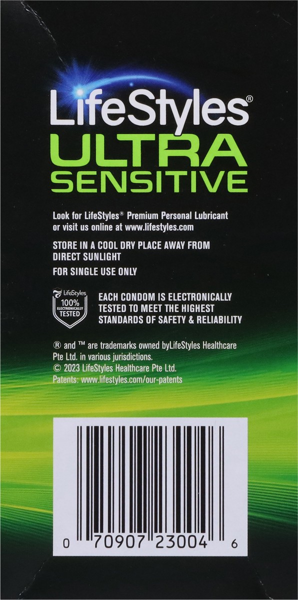slide 7 of 12, LifeStyles Natural Rubber Ultra Sensitive Latex Condoms 36 ea, 36 ct