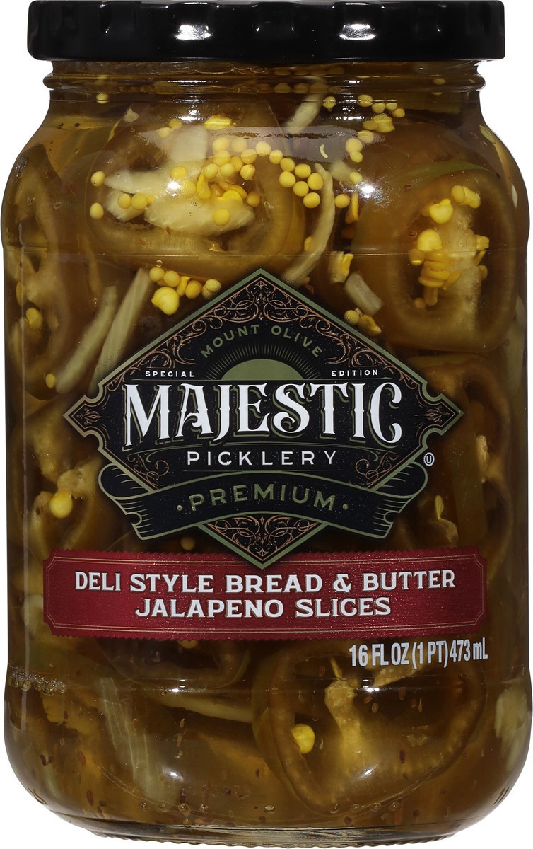 slide 7 of 13, Mt Olive Deli Style Jalapeno, 16 fl oz
